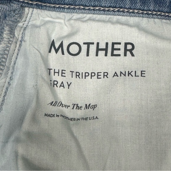 MOTHER Light Blue Straight Jeans - Picture 13 of 15